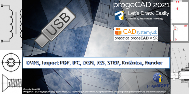 upgrade na progeCAD 2024 USB z USB 2022