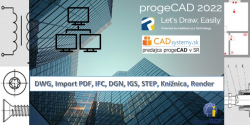 progeCAD Professional 2022 - NLM sieťová licencia + up na verziu 24