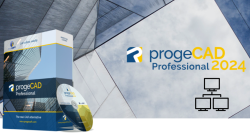 progeCAD Professional 2024 - NLM sieťová licencia
