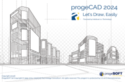 progeCAD Professional 2024 ENG - USB prenosn licencia