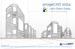 progeCAD Professional 2024 ENG - NLM sieťová licencia