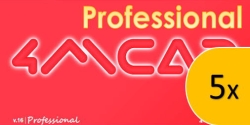 5x 4MCAD PRO 24 SK/EN