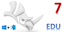 Rhino 7 CZ/EN Win/MAC tudent / Uite