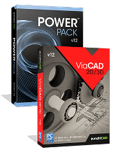 ViaCAD 2D/3D v12 + PowePack