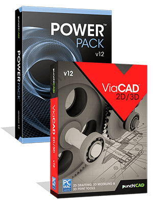 ViaCAD 2D/3D v12 + PowePack